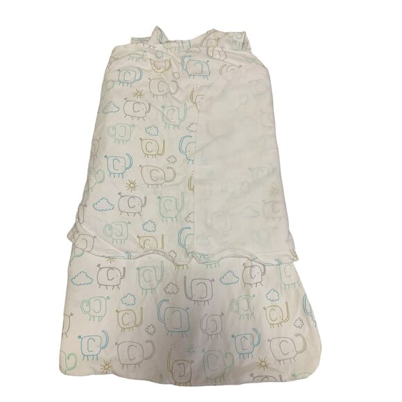 Halo SleepSack Swaddle 0-3M 19-23 In 6-12 Lbs Animal Print - Picture 2 of 7